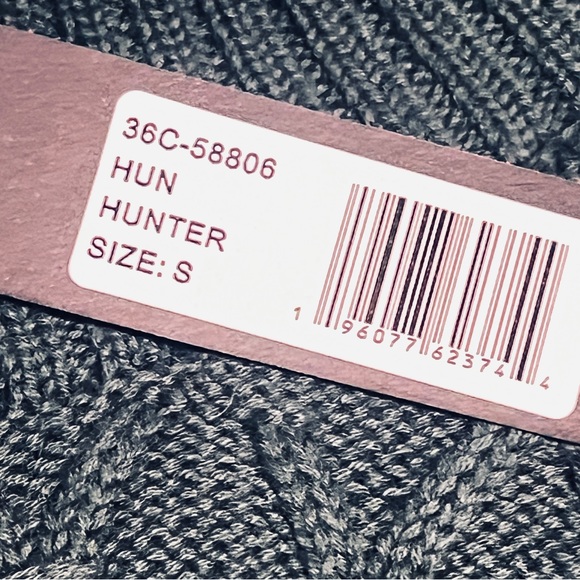 NWT Bobi Raglan Turtleneck Sweater Hunter Green - Picture 8 of 9